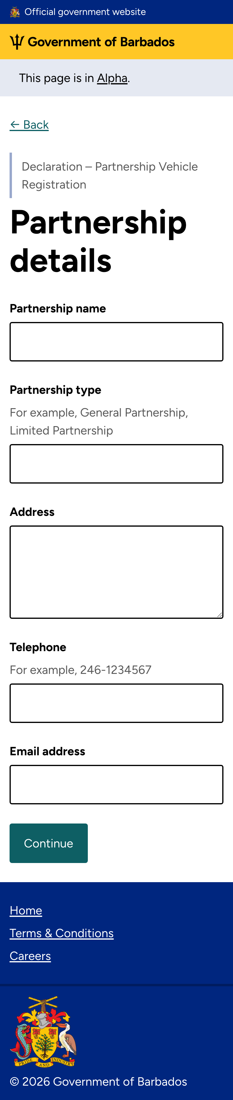 Business details
