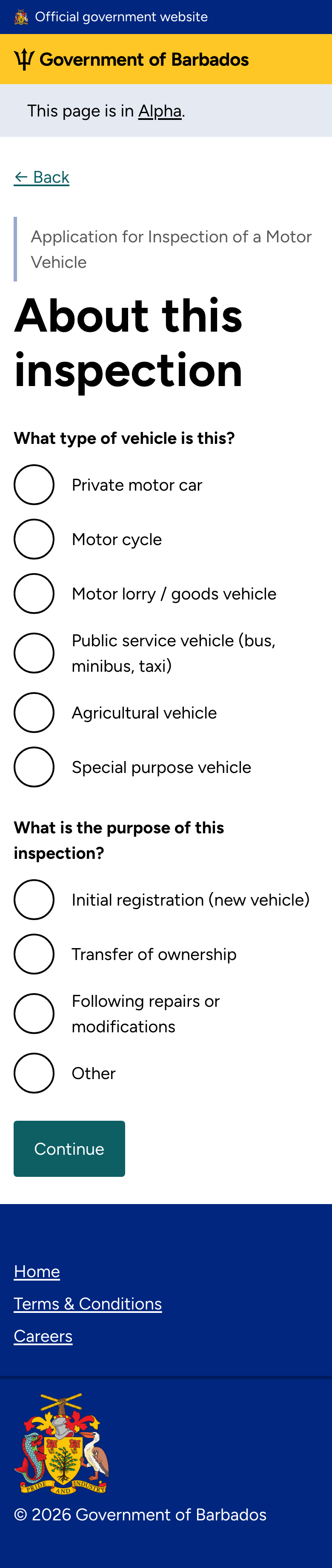 Vehicle type