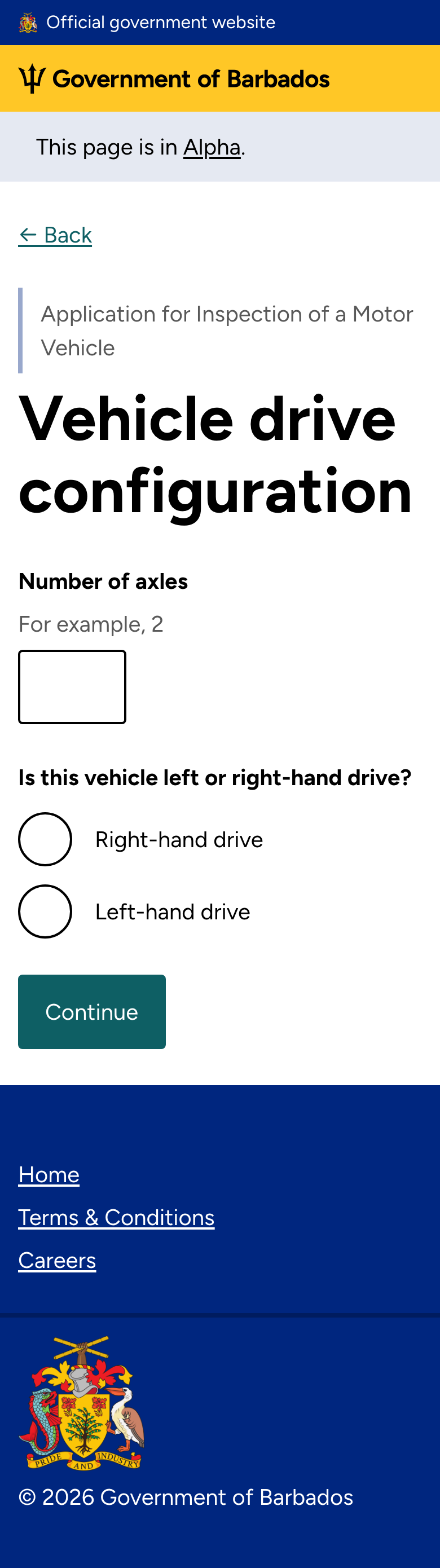 Vehicle config