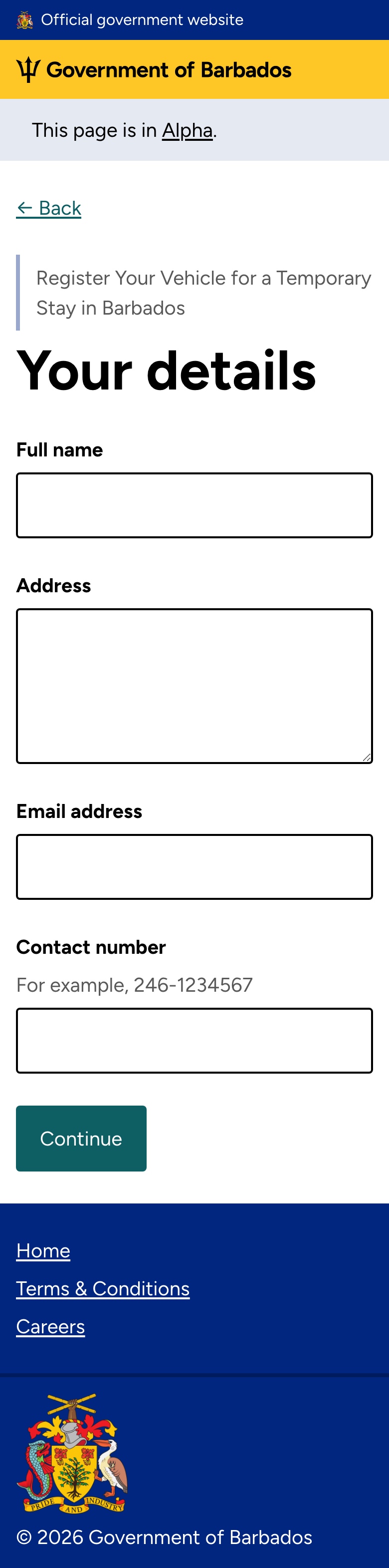 Your details